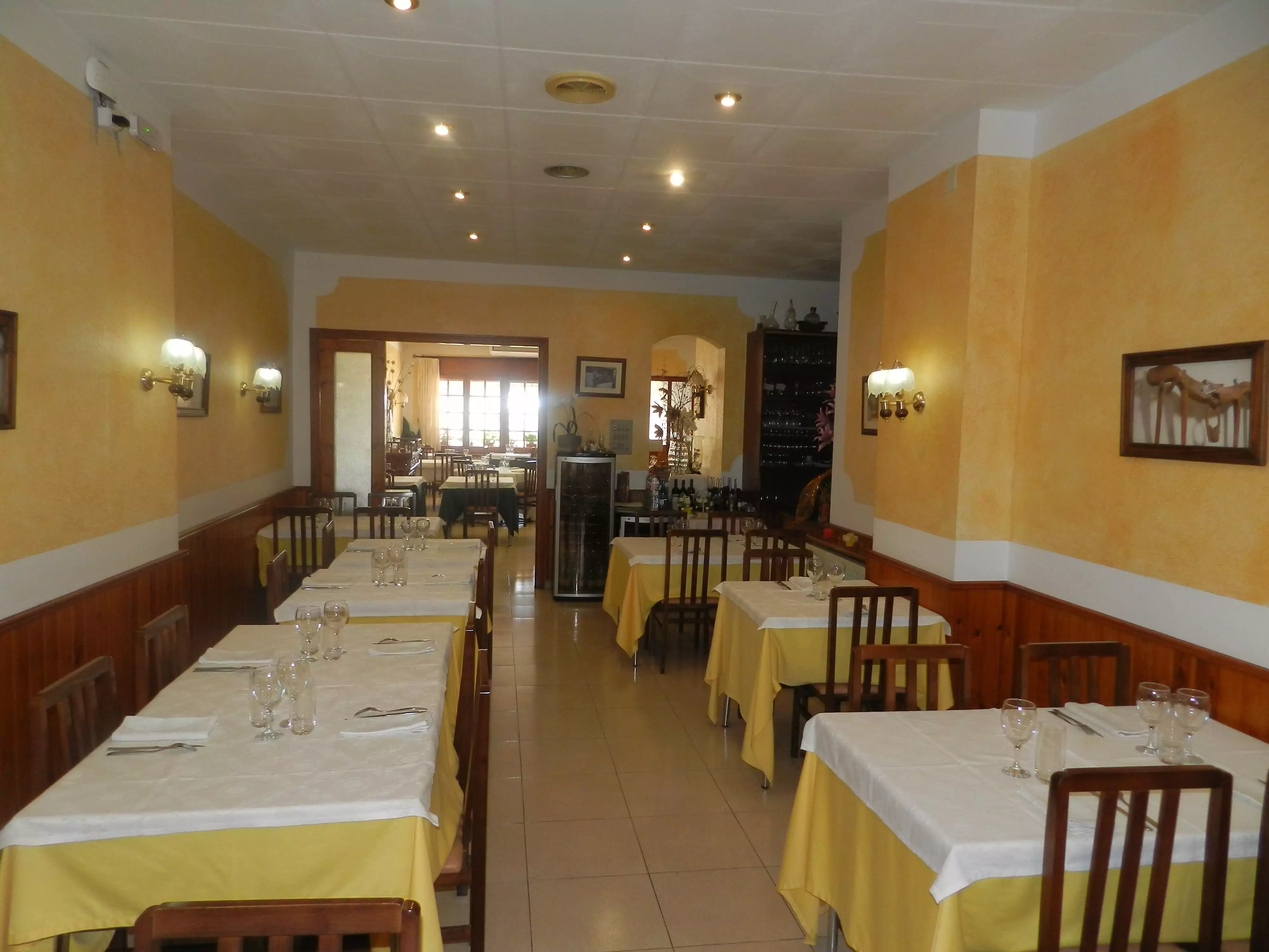 interior 2 Restaurante en la Conca de Barberà